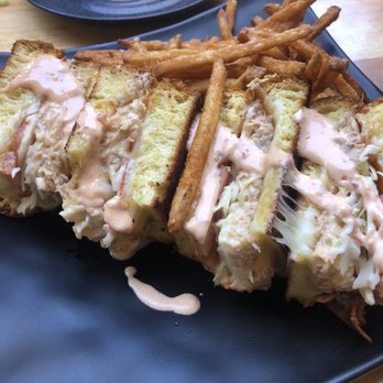 Down the Hatch Maui - Lobster and Crab Stuffed Grilled Cheese - Seafood Near Me - Lahaina, Hawaii