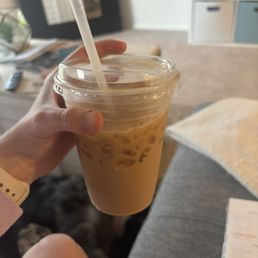 Iced Lavender Latte