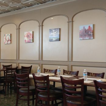 Biryani Factory - Tables are lined up ready for parties - Indian Near Me - Houston, Texas Biryani Factory - Tables are lined up ready for parties - Indian Near Me - Houston, Texas