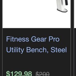 Anytime Fitness - The only new piece of equipment in over a year.