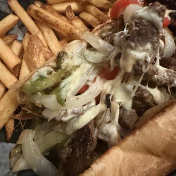 Scruffy Duffy's - Filet Mignon Cheese Steak - Sports Bars Near Me - New York, New York Scruffy Duffy's - Filet Mignon Cheese Steak - Sports Bars Near Me - New York, New York