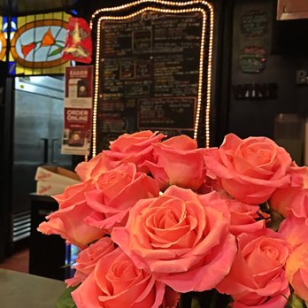 Lily's Malibu - Great vibe, and yes, those roses are real, my love... - Burgers Near Me - Malibu, California