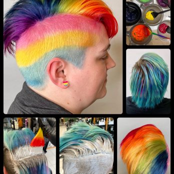 All Dolled Up Salon - Pride month fashion colors by Stacey - Hair Salons Near Me - Brick, New Jersey