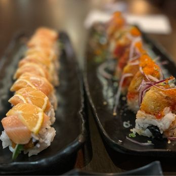 Sushi Hanabi - Washington roll with special request for extra lemon + Marilyn Mon-Roll - Japanese Near Me - Pleasanton, California Sushi Hanabi - Washington roll with special request for extra lemon + Marilyn Mon-Roll - Japanese Near Me - Pleasanton, California