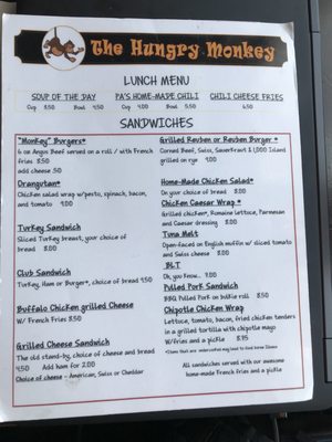 Menu photo 4 The Hungry Monkey Newport, RI