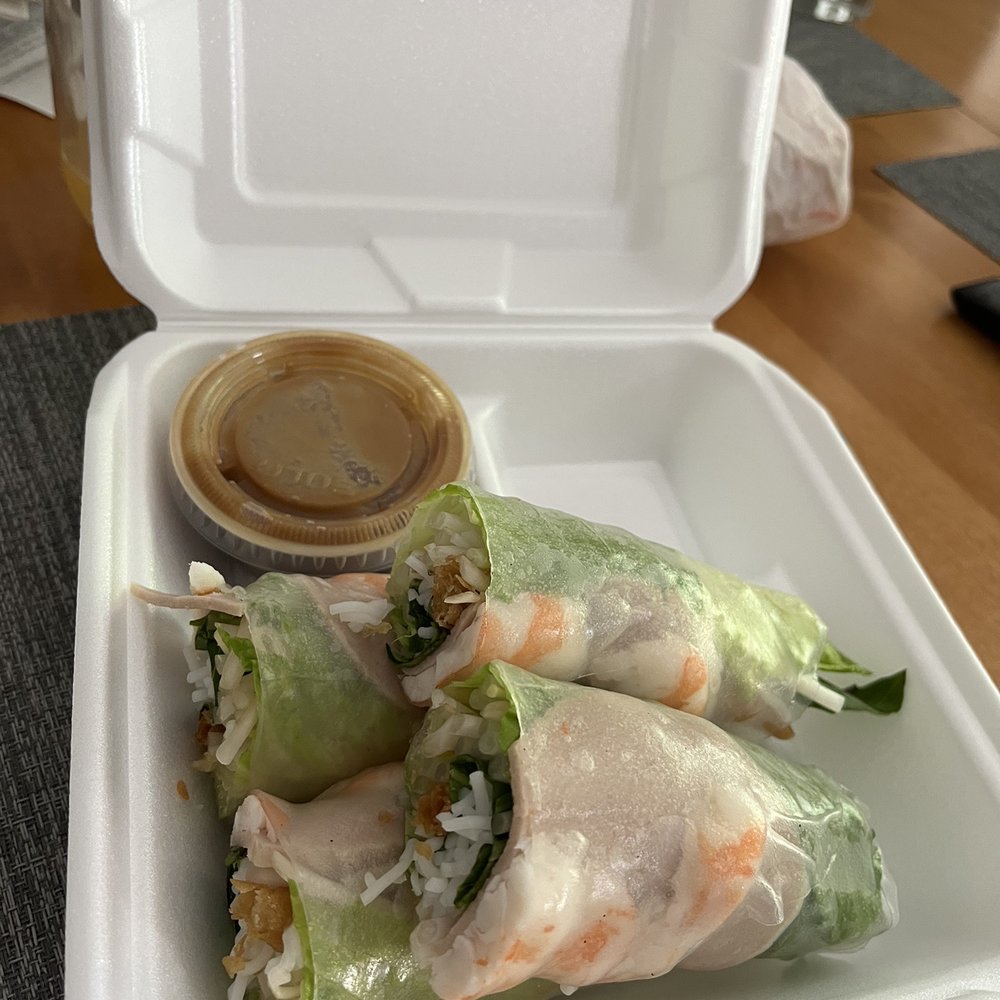 Pho Hien Trang - One order of spring roll. Good portions , peanut sauce is yummy. Not thick and not a strong peanut sauce which I like. - Vietnamese Near Me - Renton, Washington Pho Hien Trang - One order of spring roll. Good portions , peanut sauce is yummy. Not thick and not a strong peanut sauce which I like. - Vietnamese Near Me - Renton, Washington