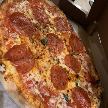 Crush Pizza - Margerita with pepperoni - Pizza Near Me - Quincy, Massachusetts Crush Pizza - Margerita with pepperoni - Pizza Near Me - Quincy, Massachusetts
