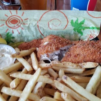 The Beach Club - Fried whitefish and fries - American Near Me - La Pointe, Wisconsin The Beach Club - Fried whitefish and fries - American Near Me - La Pointe, Wisconsin