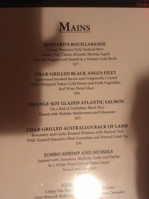 Menu photo 1 Bernard's Grove Rochester, NY