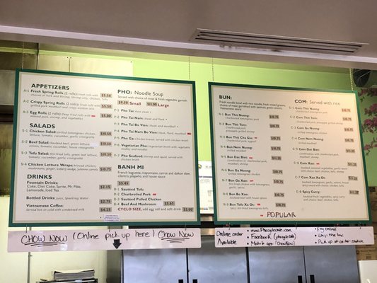 Menu photo 1 Pho Cyclo Café Bellevue, WA Menu photo 1 Pho Cyclo Café Bellevue, WA