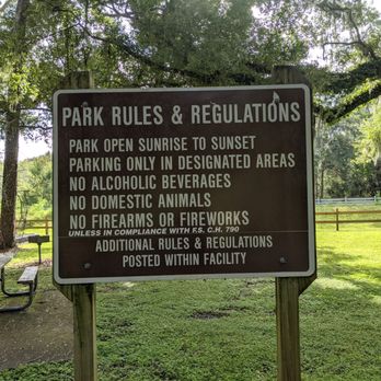 Orange Springs Park - Rules at Orange Springs Park - Playgrounds Near Me - Fort McCoy, Florida Orange Springs Park - Rules at Orange Springs Park - Playgrounds Near Me - Fort McCoy, Florida