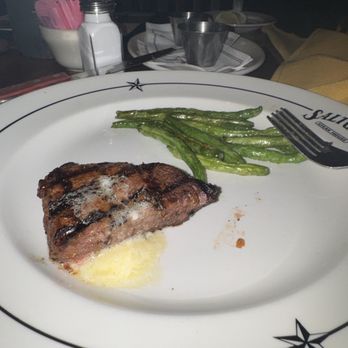 Saltgrass Steak House - Half steak and Green Beans. - Steakhouses Near Me - Pearland, Texas Saltgrass Steak House - Half steak and Green Beans. - Steakhouses Near Me - Pearland, Texas