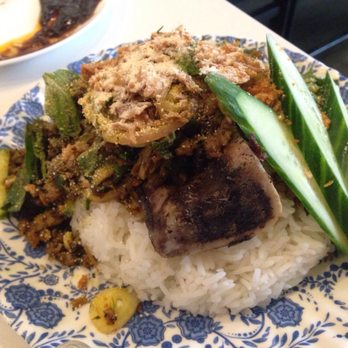 Maketto - Spicy laab with bone marrow. As good as it is expensive - Cafes Near Me - Washington, DC, District of Columbia