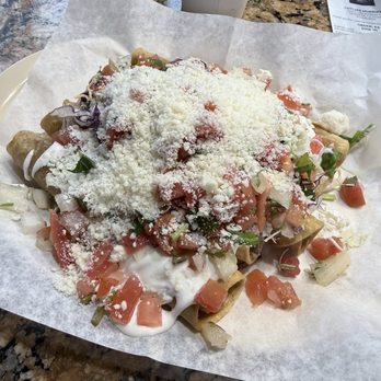 Cotija's Taco Shop - 5 Rolled Potato taquitos - Mexican Near Me - Temecula, California