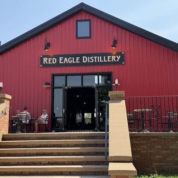 Red Eagle Distillery - Barn entrance and outdoor patio - Distilleries Near Me - Geneva, Ohio Red Eagle Distillery - Barn entrance and outdoor patio - Distilleries Near Me - Geneva, Ohio