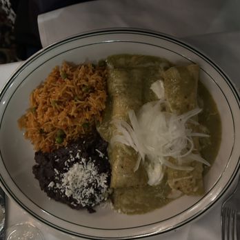 Flora - Enchiladas a la Caymus - Mexican Near Me - Houston, Texas Flora - Enchiladas a la Caymus - Mexican Near Me - Houston, Texas