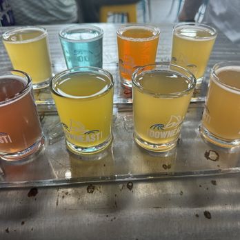 Downeast Cider House - Down East cider flight - Cideries Near Me - Boston, Massachusetts