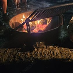 Spring Cove Camp Ground - This fire pit, they have one at each campsite.