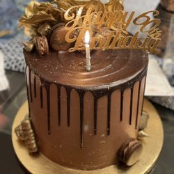 Food is Love Personal Chef Services - Chocolate celebration cake