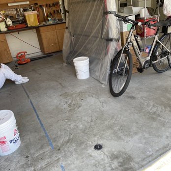 Creative Epoxy Coating - Garage- before - Flooring Near Me Creative Epoxy Coating - Garage- before - Flooring Near Me