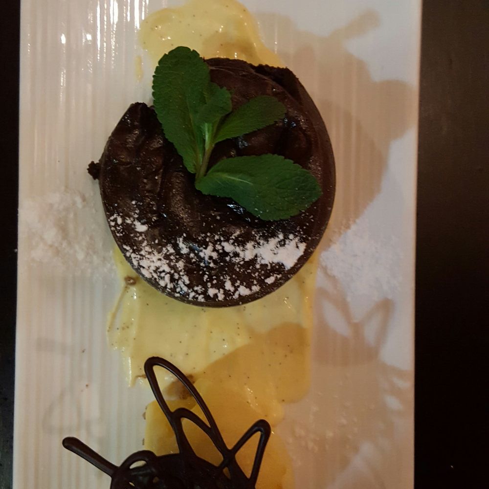 Chocolate lava cake Chocolate lava cake