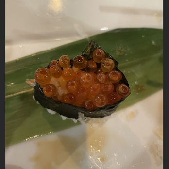 Toshi Sushi - Sad small ikura piece - Japanese Near Me - Gardena, California