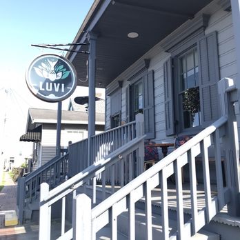 LUVI Restaurant - Entrance with outdoor seating - Asian Fusion Near Me - New Orleans, Louisiana LUVI Restaurant - Entrance with outdoor seating - Asian Fusion Near Me - New Orleans, Louisiana