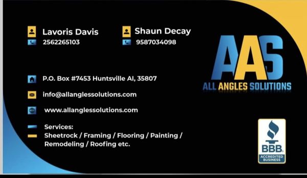 All Angles Solutions