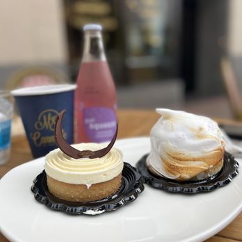 Cannelle - Passion and lime tart and lemonade berry cake - Coffee & Tea Near Me - Ann Arbor, Michigan