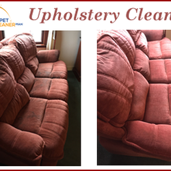 The Carpet Cleaner Man - your couch can look new again.
