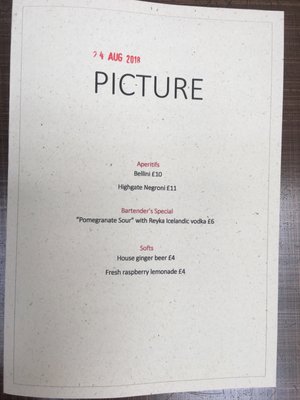 Menu photo 7 Picture London, XGL