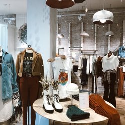Free People - Courds & rock tees.