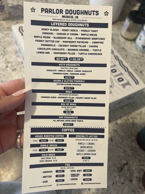 Menu photo 2 Parlor Doughnuts Muncie, IN