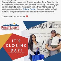 First Light Federal Credit Union - Cristal Castro Mortgage Loan Officer