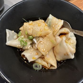 Dough Zone Dumpling House - Issaquah - Chicken Veggie Wonton w/ Chili Sauce steamed - Chinese Near Me - Issaquah, Washington Dough Zone Dumpling House - Issaquah - Chicken Veggie Wonton w/ Chili Sauce steamed - Chinese Near Me - Issaquah, Washington