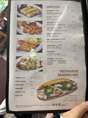 Menu photo 8 Pho 75-2 Oriental Restaurant Fresno, CA