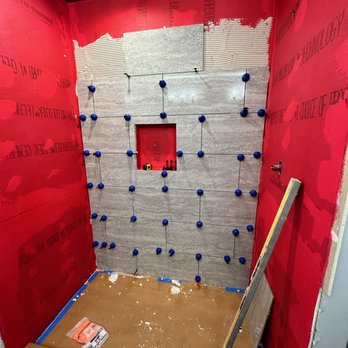 JDR Tile & Stone - a bathroom being remodeled - General Contractors Near Me JDR Tile & Stone - a bathroom being remodeled - General Contractors Near Me