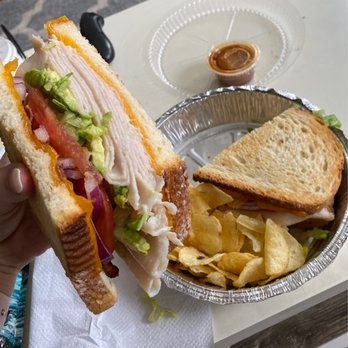 Mr Bumbles Cafe - Fly By Turkey Sandwich - Cafes Near Me - Albany, New York