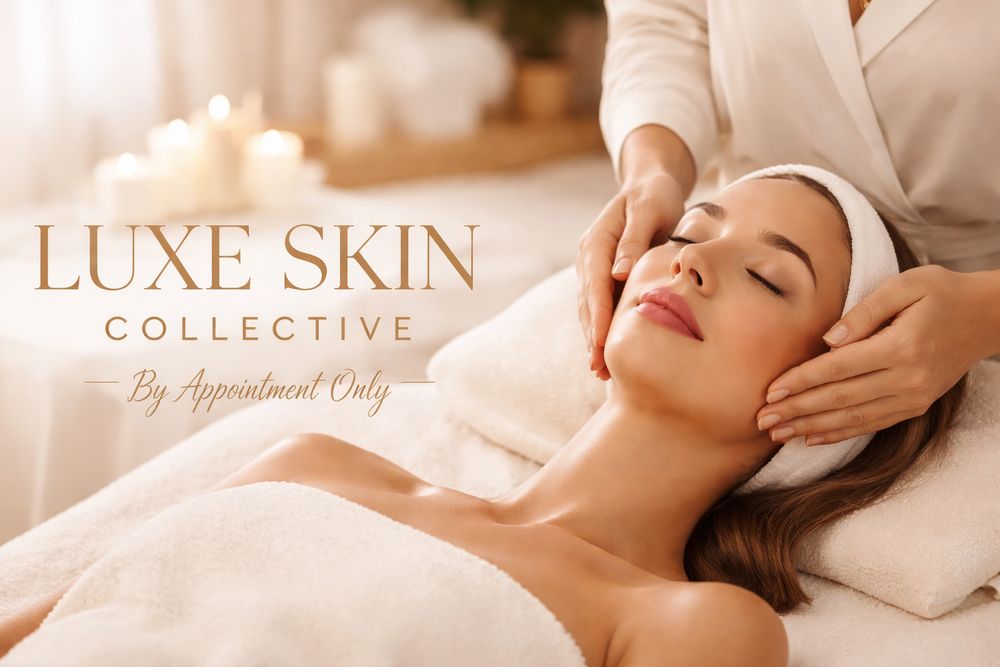 Sculpted by Luxe Waisted X Luxe SKIN Collective Logo