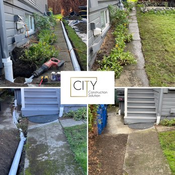 City Construction Solution - Our Team did the Drainage System installation. - Waterproofing Near Me City Construction Solution - Our Team did the Drainage System installation. - Waterproofing Near Me