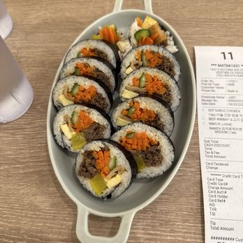 Matna 1631 - Beef gimbap! - Korean Near Me - Ventura, California