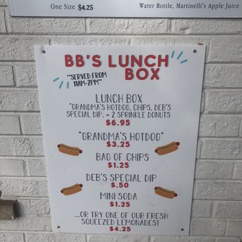 BB'S Baby Donuts - Lunch menu - Donuts Near Me - Western Springs, Illinois