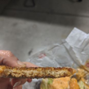 Burger King - What a JOKE! Spicy chicken sandwich.... Ummmm the crust is thicker than the chicken!  I want a refund and my appetite back. - Burgers Near Me - Plainfield, Illinois