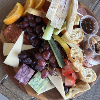 Altisima Winery - Charcuterie board in members lounge - Wineries Near Me - Temecula, California