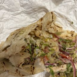 Falafel wrap Falafel wrap