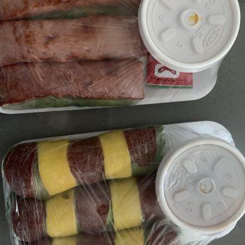 Cuon Nem Nuong - Top: Nem 3 pc // Bottom: Bo Bia 3 pc - Vietnamese Near Me - Westminster, California