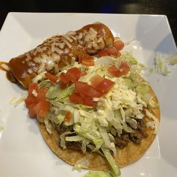 Cinco Mexican Grill - Enchiladas (1)tostada - Mexican Near Me - Bluffton, South Carolina Cinco Mexican Grill - Enchiladas (1)tostada - Mexican Near Me - Bluffton, South Carolina