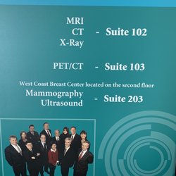 WaveImaging Irvine - Sand Canyon - The sign in the lobby directing people to there suit 102