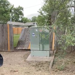 Turf Master Sod Farm - They knocked down our fence and left it this way and blamed the wind.