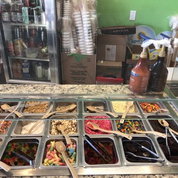 Miss Donuts & Yogurt - Some of toppings. - Donuts Near Me - Costa Mesa, California